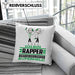 Rapper Geschenk Kissen mit Füllung 40x40 Ich Bin Rapper Aber Sag Doch Einfach Superheld Lustige Geschenkdiee für Rapper (Grau) Rosa Trendation