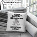 Anwalt Geschenk Kissen mit Füllung 40x40 Lustiger Spruch Ich Bin Anwalt Warum Weil Ich Es Kann Geschenkidee Bester Anwalt Geburtstag (Grau) Grau Trendation