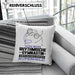 RhythmischeGymnastin Geschenk Kissen mit Füllung 40x40 Ich Bin RhythmischeGymnastin Aber Sag Doch Einfach Superheld Lustige Geschenkdiee für RhythmischeGymnastin (Grau) Blau Trendation