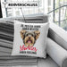 Yorkie-Besitzer Geschenk Kissen mit Füllung 40x40 Hund Yorkie Liebhaber Geschenkidee Die Meisten Hunde Haben Besitzer Yorkies Haben Personal (Grau) Blau Trendation