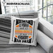 Immobilienmakler Kissen mit Füllung 40x40 Geschenk Ausbildung Geschenkidee Spruch (Grau) Blau Trendation