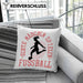 Mädchen Fußball Kissen mit Füllung 40x40 Geschenk Echte Mädchen Spielen Fußball Frauen-Fussball (Grau) Grün Trendation