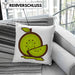 Kissen mit Füllung 40x40 für echte Kiwi Fans - Lustiges Geschenk mit Spruch (Grau) Rosa Trendation