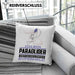 Paraglider Geschenk Kissen mit Füllung 40x40 Ich Bin Paraglider Aber Sag Doch Einfach Superheld Lustige Geschenkdiee für Paraglider (Grau) Blau Trendation