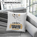 Squash-Spieler Geschenk Kissen mit Füllung 40x40 So Gut Kann Nur Ein Squash-Spieler Aussehen Geschenkidee (Grau) Rosa Trendation