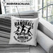 Mädchen Handball-Spielerin Kissen mit Füllung 40x40 Geschenk Spruch Echte Mädchen Spielen Handball Geschenkidee Frauen Ein Tag Ohne Handball Ist Wie Keine Ahnung (Grau) Blau Trendation