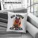 Zocker Geschenk Kissen mit Füllung 40x40 Nix Hören ich Zocke Jungs Jungen Geschenkidee zum Zocken (Grau) Grau Trendation