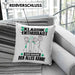 Klassik-Enthusiast Kissen mit Füllung 40x40 Geschenk für Klassik-Enthusiast Der Mann Der Alles Kann Geschenkidee zum Geburtstag (Grau) Blau Trendation