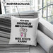 Ingenieur Geschenk Kissen mit Füllung 40x40 Lustiger Spruch Ich Bin Ingenieur Warum Weil Ich Es Kann Geschenkidee Bester Ingenieur Geburtstag (Grau) Blau Trendation