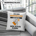 Meeresbiologe Geschenk Kissen mit Füllung 40x40 Lustiger Spruch Ich Bin Meeresbiologe Warum Weil Ich Es Kann Geschenkidee Bester Meeresbiologe Geburtstag (Grau) Blau Trendation
