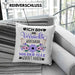 Webdesignerin Kissen mit Füllung 40x40 Geschenk Lustiger Spruch Geschenkidee Ich Bin Die Verrückte Webdesignerin Von Der Alle Geredet Haben (Grau) Blau Trendation