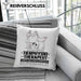 Tierphysiotherapeut Geschenk Kissen mit Füllung 40x40 Ich Bin Tierphysiotherapeut Aber Sag Doch Einfach Superheld Lustige Geschenkdiee für Tierphysiotherapeut (Grau) Rosa Trendation