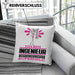 Ingenieur Geschenk Kissen mit Füllung 40x40 Ich Bin Ingenieur Aber Sag Doch Einfach Superheld Lustige Geschenkdiee für Ingenieur (Grau) Rosa Trendation