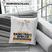 Basketballspieler Geschenk Kissen mit Füllung 40x40 Ich Bin Basketballspieler Aber Sag Doch Einfach Superheld Lustige Geschenkdiee für Basketballspieler (Grau) Grau Trendation