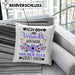 Webdesignerin Kissen mit Füllung 40x40 Geschenk Lustiger Spruch Geschenkidee Ich Bin Die Verrückte Webdesignerin Von Der Alle Geredet Haben (Grau) Grün Trendation