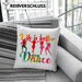 Tanzen Kissen mit Füllung 40x40 Geschenk für Tänzerin Life Is Better When You Dance (Grau) Grau Trendation