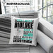 Biologe Geschenk Kaffee-Kissen mit Füllung 40x40 Geschenkidee für Biologe Ich Bin Biologe Ich Kann Es Dir Erklären Jedoch Nicht Für Dich Verstehen Spruch Lustig (Grau) Blau Trendation