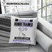 Hundetrainer Kissen mit Füllung 40x40 Geschenk für Hundetrainer Geburtstag Lustiger Spruch Was Ist Deine Superkraft (Grau) Blau Trendation