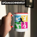 Break-Dance Tasse Geschenk Jungs Breakdancer Geschenkidee Geburtstag Weihnachten Bunt Rot Trendation