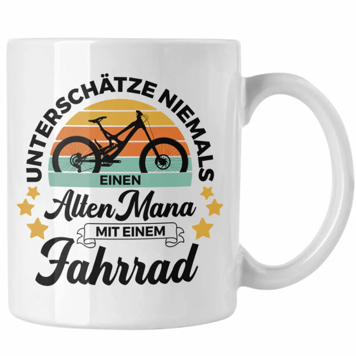 Fahrradfahrer Geschenk Tasse Spruch Rennrad Mountainbike Geschenkidee Radfahrer — TrendationStore