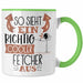 Fetcher Tasse Geschenk So Sieht Ein Richtig Cooler Fetcher Aus Geschenkidee Spruch Lustig Becher Grün Trendation
