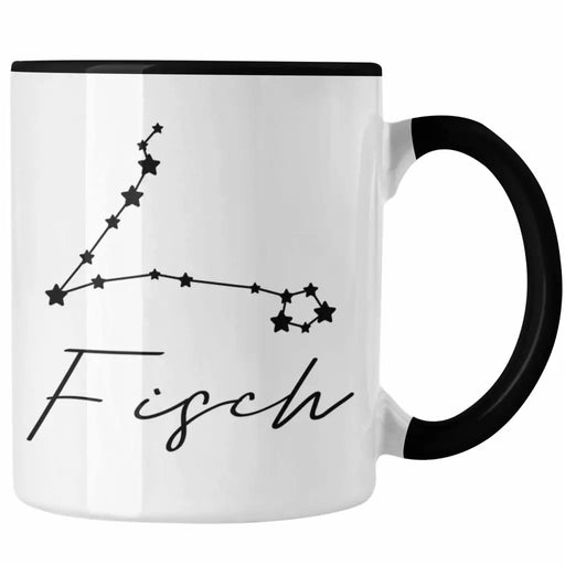 Fisch Sternzeichen Tasse Geschenk Horoskop Tierkreiszeichen Trendation