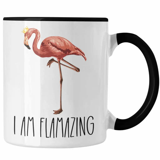 Flamingo Tasse Geschenk Flamazing Geschenkidee Tiere Frauen Lustiger Spruch Trendation