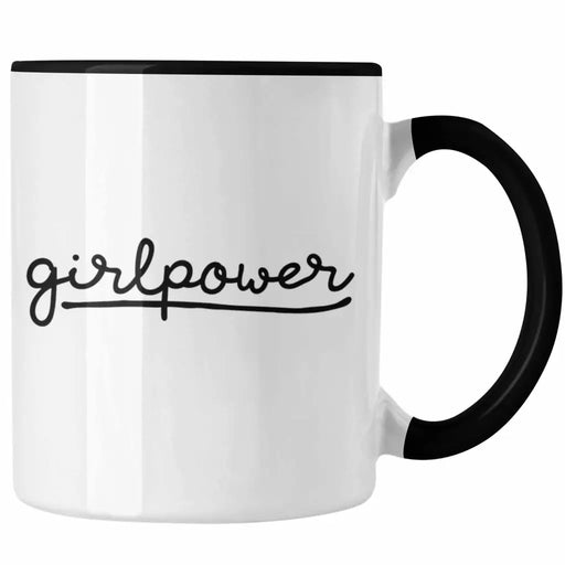 Girlpower Tasse für Frauen Mädchen Geschenk Kaffeetasse Trendation