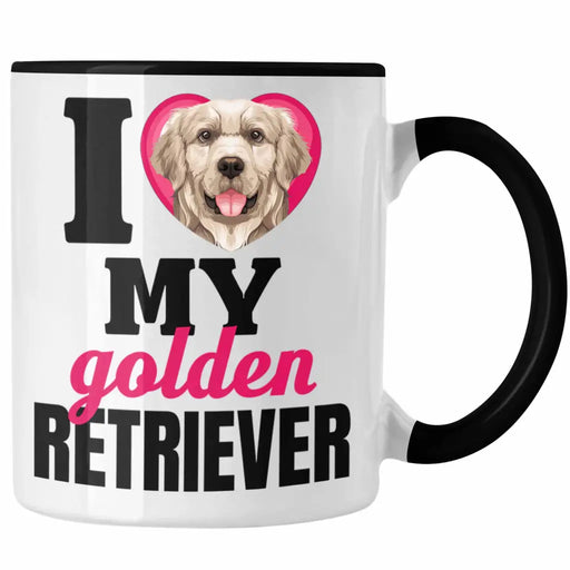 Golden Retriever Besitzerin Tasse Geschenk Lustiger Spruch Geschenkidee I Love My Golden Retriever Trendation