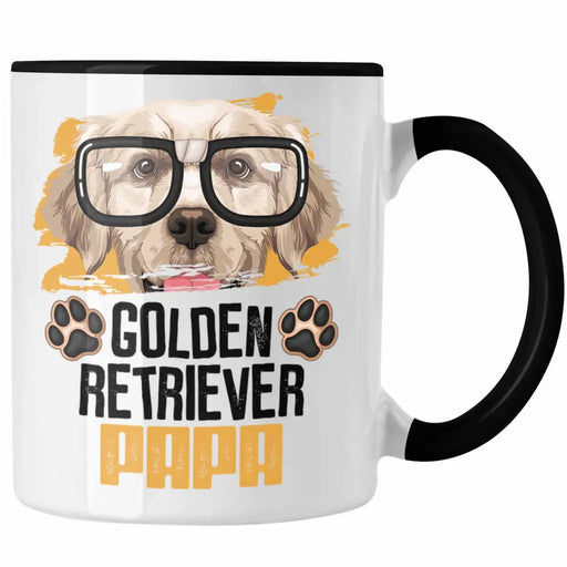 Golden Retriever Papa Besitzer Tasse Geschenk Lustiger Spruch Geschenkidee Golden Retriever Liebhaber Trendation