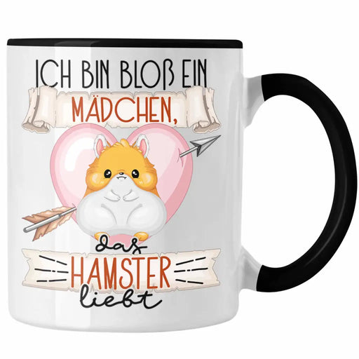 Hamster Tasse Geschenk Frauen Ich Bin Bloß Ein Mädchen Das Hamster Liebt Hamster-Liebhaberin Geschenk Spruch Geburtstag Trendation
