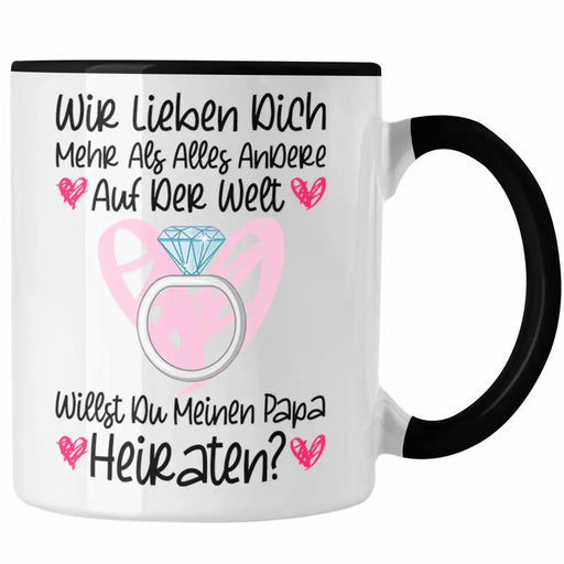 Heiratsantrag Ideen Überraschung Mann Frau Heiratsantragsgeschenk Gechenke Tasse Verlobung Heiraten Kinder Lustig Trendation