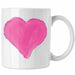 Herz Tasse Valentinstag Kaffeetasse Geschenk für Sie Ihn Liebe Grafik Paare Freund Freundin Weiß Trendation