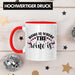 Home Is Where The Wine Is Lustige Tasse Spruch Geschenkidee Frauen Wein-Liebhaber Rot Trendation