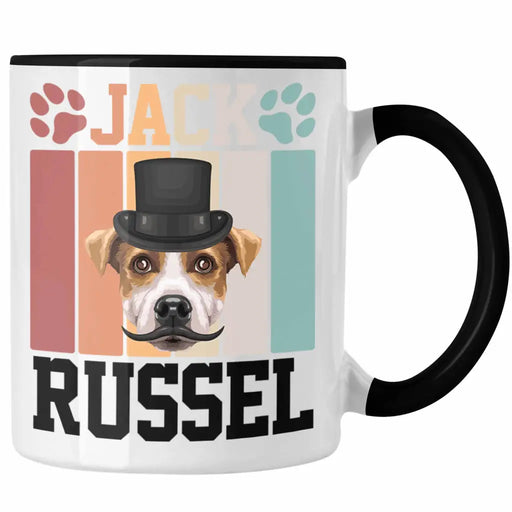 Jack Russel Besitzer Tasse Geschenk Lustiger Spruch Geschenkidee Retro Vinatge Jack Russel Trendation
