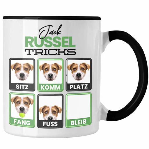 Jack Russel Besitzer Tasse Geschenk Lustiger Spruch Geschenkidee Jack Russel Tricks Bleib Trendation