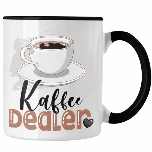 Kaffee Dealer Tasse Geschenk für Barista Geburtstag Spruch Geschenkidee Kaffeeverkäufer Trendation