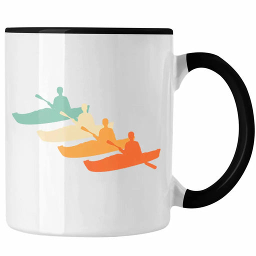 Kajak Tasse Geschenk Kajak-Fahrer Geschenkidee Retro Geburtstag Überraschung Trendation
