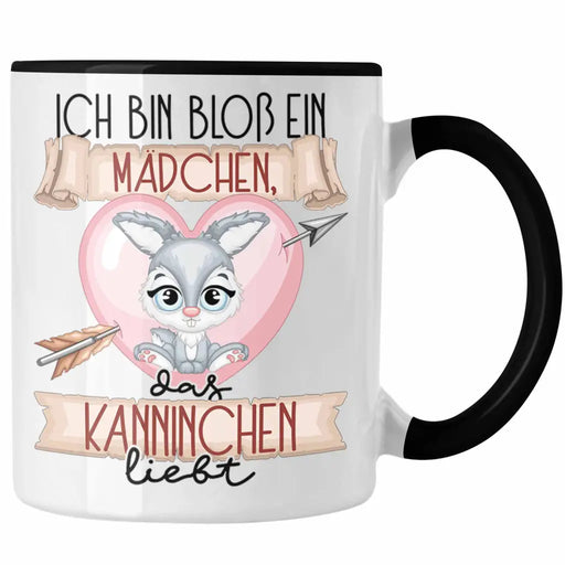 Kaninchen Tasse Geschenk Frauen Ich Bin Bloß Ein Mädchen Das Kaninchen Liebt Hasen Kaninchen-Liebhaberin Geschenk Spruch Geburtstag Trendation