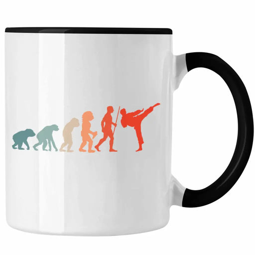 Karate-Tasse Geschenk Kampfsport-Fans Jiu Jitsu Geschenkidee Evolution Trendation