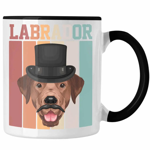 Labrador Besitzer Tasse Geschenk Lustiger Spruch Geschenkidee Retro Vinatge Labrador Trendation