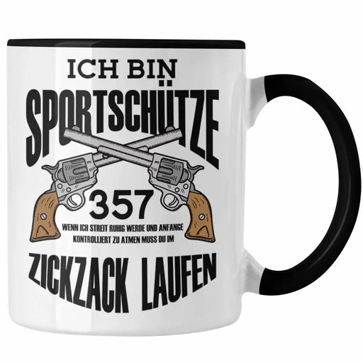 Lustige Schießen-Tasse für Sportschützen Geschenk Trendation
