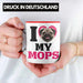 Mops Besitzerin Tasse Geschenk Lustiger Spruch Geschenkidee I Love My Mops Rot Trendation