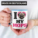 Mops Besitzerin Tasse Geschenk Lustiger Spruch Geschenkidee I Love My Mops Blau Trendation