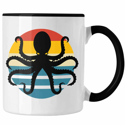 Oktopus Tintenfisch Tasse Geschenk Lustiger Grafik Oktopus Geschenkidee Geburtstag Trendation