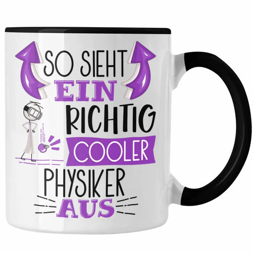 Physiker Tasse Geschenk So Sieht Ein RIchtig Cooler Physiker Aus Geschenkidee Lustiger Spruch Geburtstag Becher Kaffeetasse Physiklehrer Student Trendation