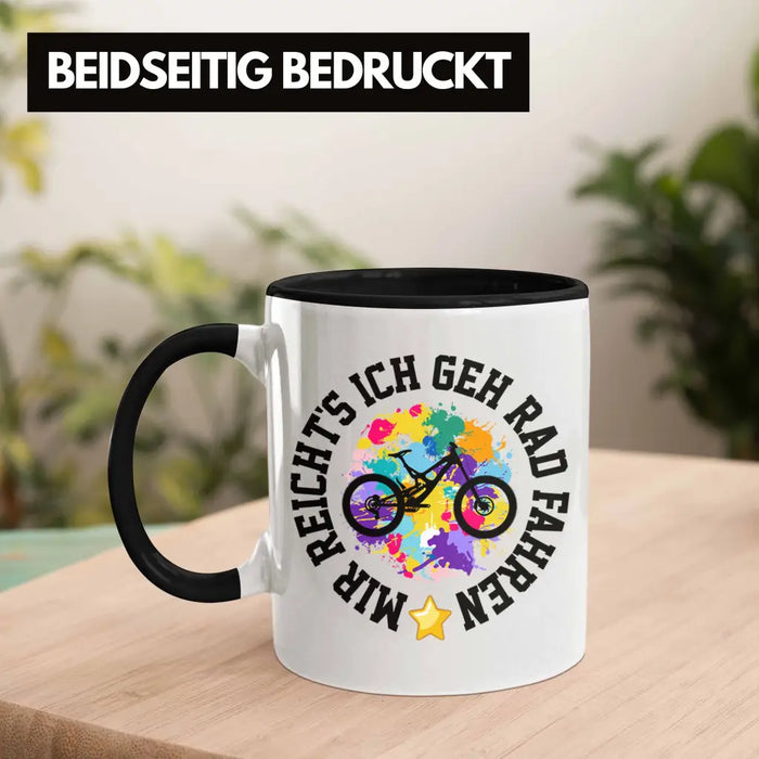 fahrrad fahren geschenk Mir Reichts Ich Geh Fahrrad Fahren Tasse Geschenk für Fahrradfahrer Lustiger — TrendationStore