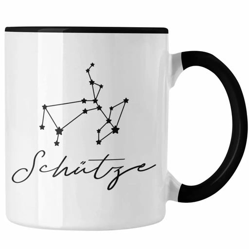 Schütze Sternzeichen Tasse Geschenk Horoskop Tierkreiszeichen Trendation