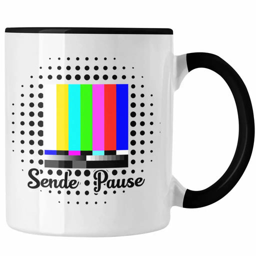 Sendepause Tasse Geschenk 90er Jahre 80er Jahre Fan Geschenkidee Trendation