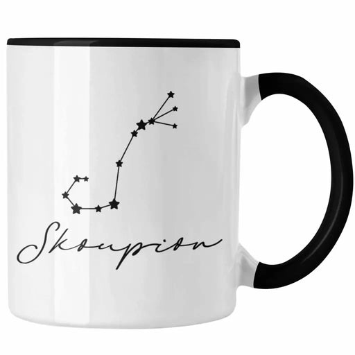 Skorpion Sternzeichen Tasse Geschenk Horoskop Tierkreiszeichen Trendation